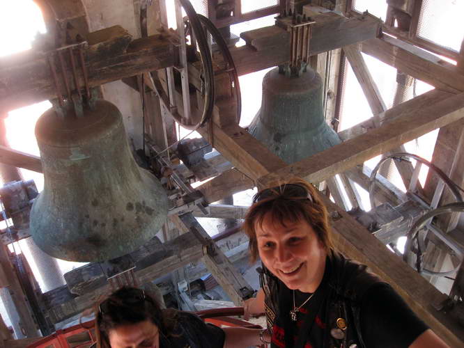 Kroatien-2010-011.JPG - hoch auf den Turm der Kirche