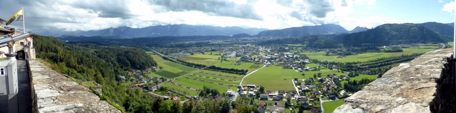 Faak-2015-09.jpg - Blick von der Burg nach Villach