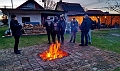 Osterfeuer bei Bene