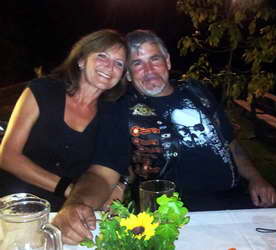 mit Roswitha und Edi beim "Lorentz"