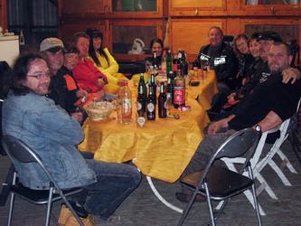 bei Uwe in fr�hlicher Runde