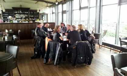 im Panorama Caf in Dmitz