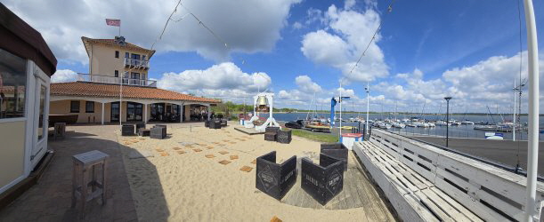 Kaffeepause am Gro�en Goitzeschesee