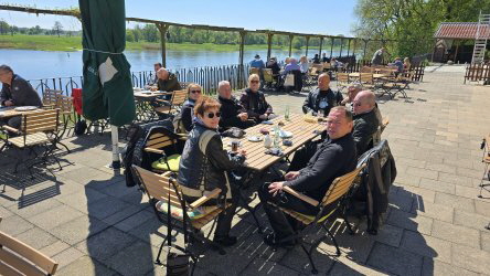 Pause an der Elbe