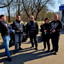 erste gemeinschaftliche Ausfahrt in diesem Jahr