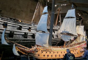 das Modell der Vasa