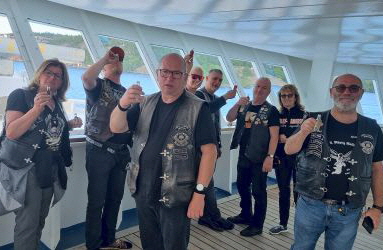 an Bord der Fhre nach Helsinki
