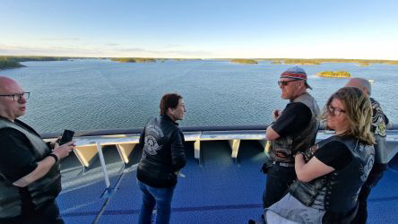 an Bord der Fhre nach Helsinki