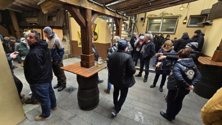 Treffen in der Brauerei "Fssla"