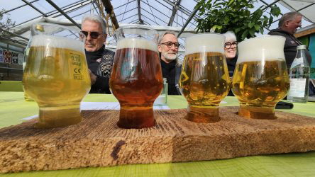 erster Teil der Bierprobe