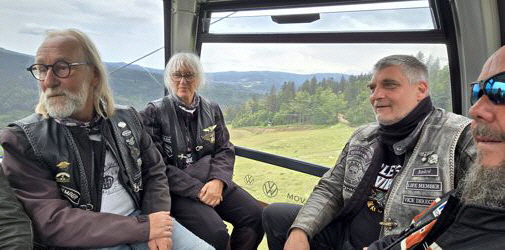 hoch hinauf zum Gro�en Arber