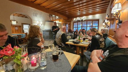 Abendessen im Hotel