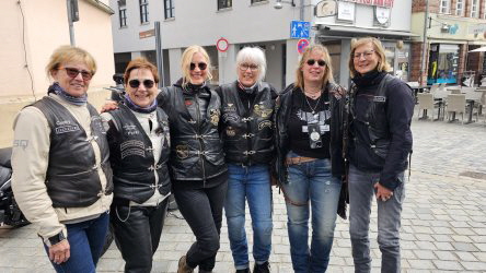 unsere Bikerinnen