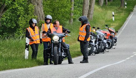 Bergtraining f�r unsere Bikerinnen