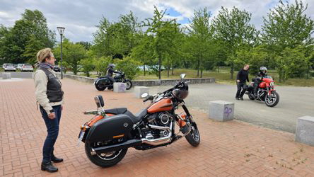 Bergtraining f�r unsere Bikerinnen