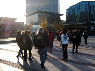 auf dem Weg zum "hohlen Zahn"