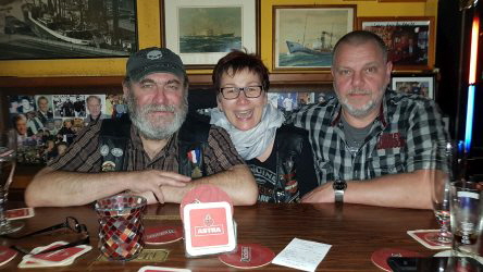 am Tisch von Ina M�ller