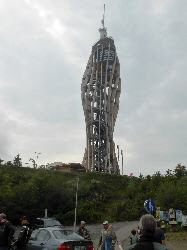 der Aussichtsturm auf dem Pyramidenkogel