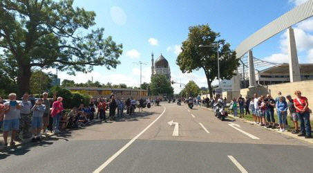Parade am Samstag