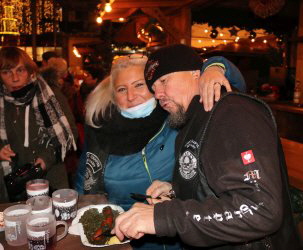auf dem Weihnachtsmarkt in Quedlinburg
