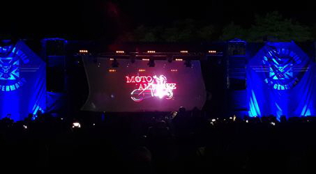 Lasershow mit Geschichte