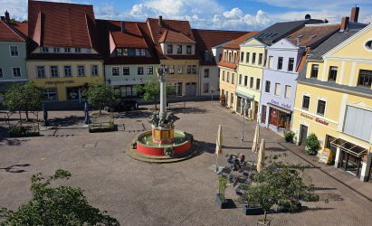 Oschatz - Blick aus dem Hotelzimmer
