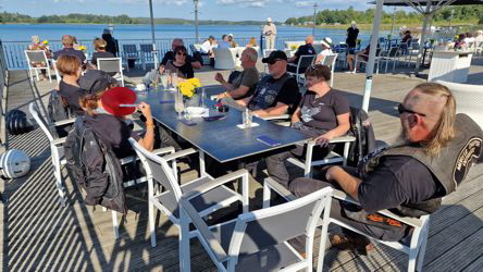 aud der Terrasse des Seehotels