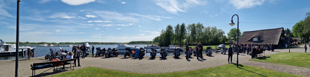 am West�fer der M�ritz an der Marina in Sietow