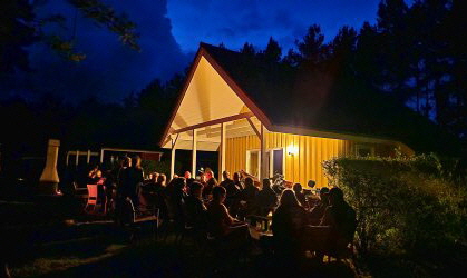 abends wieder Party