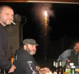 zum Abschluss noch ein Feuerwerk