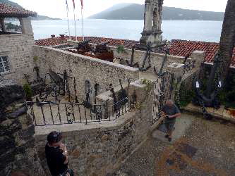 in der Festung von Herceg-Novi