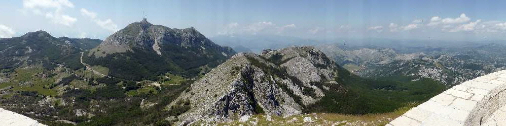 Blick in Richtung Albanien