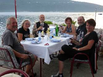 das letzte Abendmahl in Montenegro