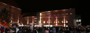 auf dem weihnachtlichen M�hlenhof in Rathenow