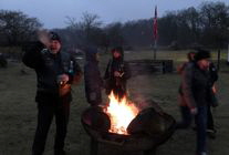 Osterfeuer 2018bei Anica und Gutschi