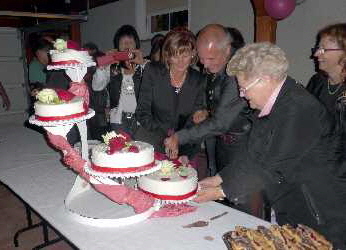 leckere Silberhochzeitstorte