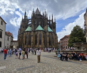 in der Prager Burg - Hradschin