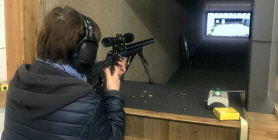 Schießen in Belzig im Februar Schießen in Belzig im Februar