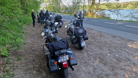 kurzer Halt am Werbellinsee