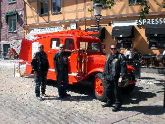 in der Altstadt von Ystad