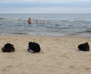 in der warmen Ostsee