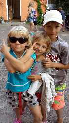 Posen der Kinder