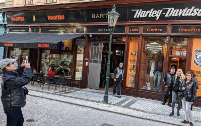Harley-Dealer in Prag