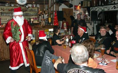 Jens als Weihnachtsmann