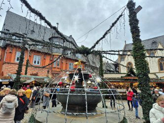 auf dem Weihnachtsmarkt in Goslar