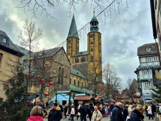auf dem Weihnachtsmarkt in Goslar