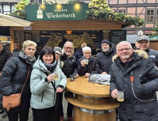 auf dem Weihnachtsmarkt in Goslar