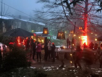 auf dem Tippiweihnachtsmarkt in Braunlage