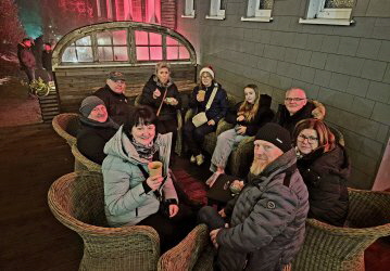 auf dem Tippiweihnachtsmarkt in Braunlage